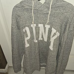 PINK Victoria's Secret Heathered Gray Sweatshirt